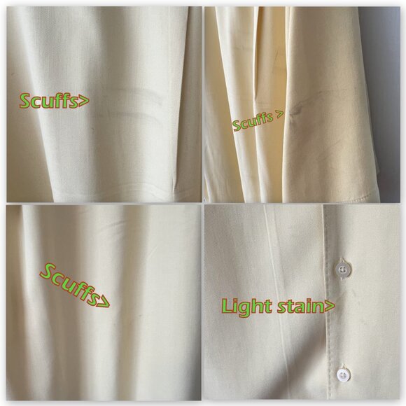 Yellow Tommy Bahama Short Sleeve 100% Silk Shirt! - Picture 6 of 16